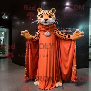 Orange Jaguar maskot...