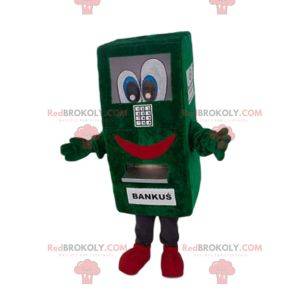 Bank teller mascot