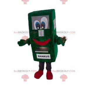 Mascotte van de bankbediende