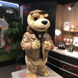 Beige armband mascotte...