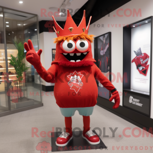 Figura de máscara Red King...