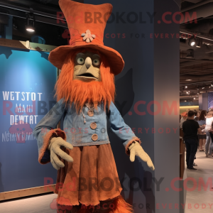 Rust Witch S Hat mascot...