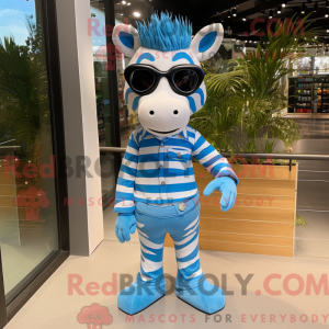 Sky Blue Zebra maskerad...
