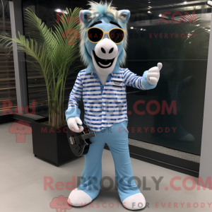 Costume mascotte de zèbre...