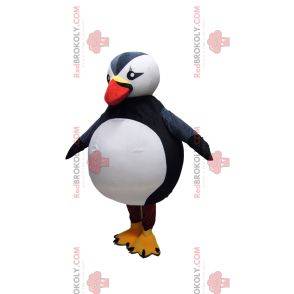 Mascotte de macareux majestueux. Costume de macareux