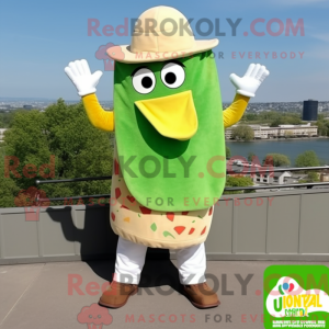 Green Enchiladas mascot...