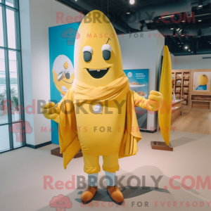 Gold Baa maskot drakt...