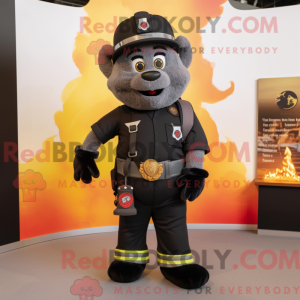 Personaggio mascotte Black...