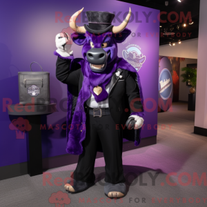 Lilla Buffalo maskot...