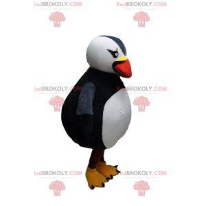 Majestic puffin mascot. Puffin costume