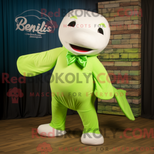 Lime Green Beluga Whale...
