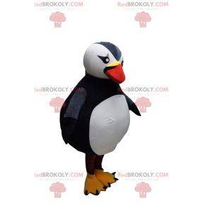 Majestic puffin mascot. Puffin costume