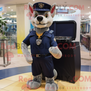 Costume mascotte de Dingo...