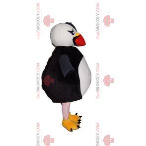 Mascotte de macareux majestueux. Costume de macareux