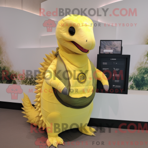 Disfraz de mascota pangolín...