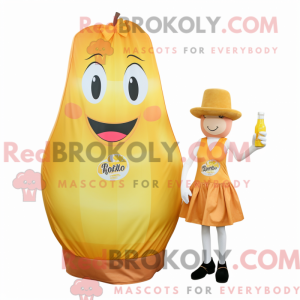 Peach Bottle Of Mustard...
