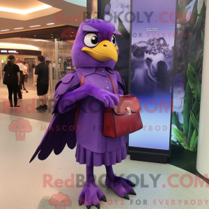 Disfraz de mascota Purple...