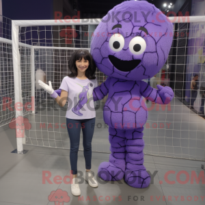 Lavendel Volleyballnetz...