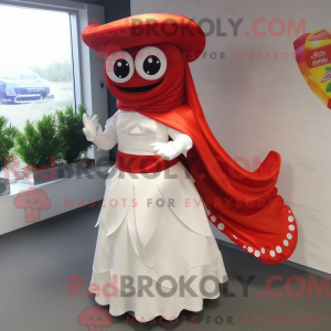 Rød Fajitas maskot kostume...