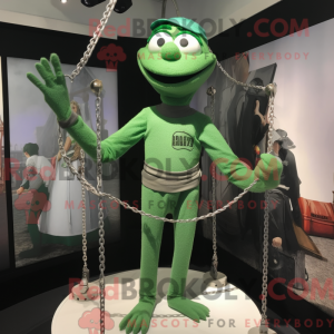 Green Trapeze Artist...