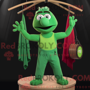 Green Trapeze Artist...