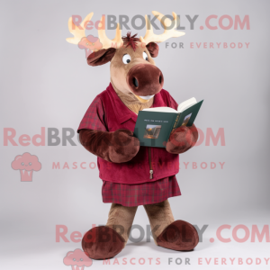 Máscara de Elk Maroon Irish...