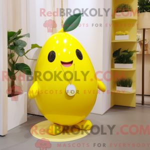 Citrongul vedhæng maskot...