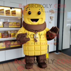 Costume mascotte de barres...