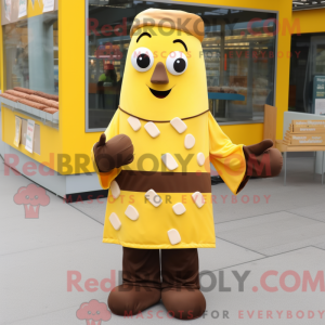 Costume mascotte de barres...