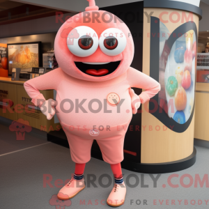 Costume mascotte de Cyclope...