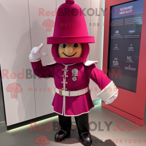 Magenta britisk Royal Guard...