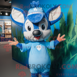 Maskottchenkostüm Blauer...