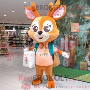 Costume de mascotte Peach...