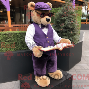 Costume mascotte d ours en...