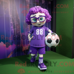 Postava maskota Purple...
