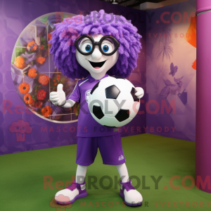 Postava maskota Purple...