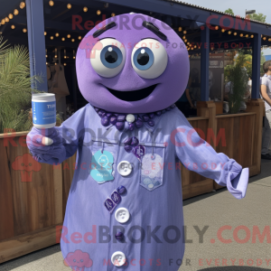 Lavender Soda Can maskot...
