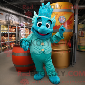 Turquoise Goulash mascot...