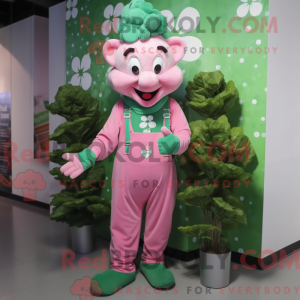 Maskottchenkostüm Pink...