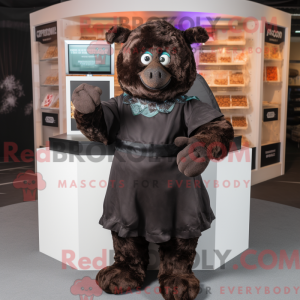Black Chocolate Bar mascot...