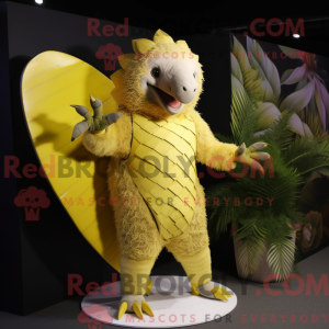 Disfraz de mascota pangolín...