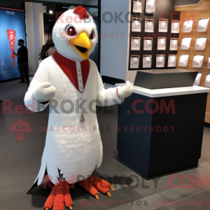 Mascotte de poulet tandoori...