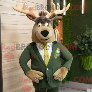Costume mascotte d élan...