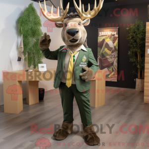 Postava maskota Olive Elk...