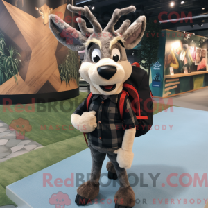 Costume mascotte de Gazelle...