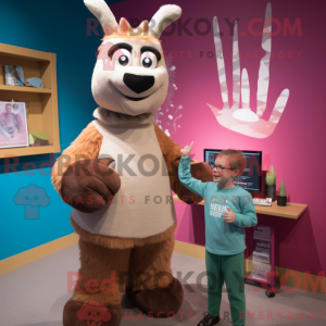 Lama-mascottekostuum...