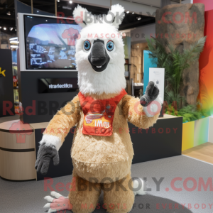 Disfraz de mascota llama...