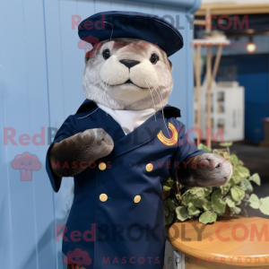 Costume mascotte de loutre...