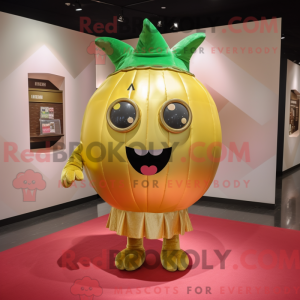 Guld vandmelon maskot...