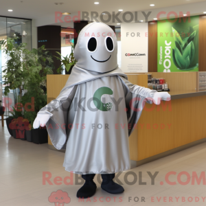 Silver Spinach mascot...